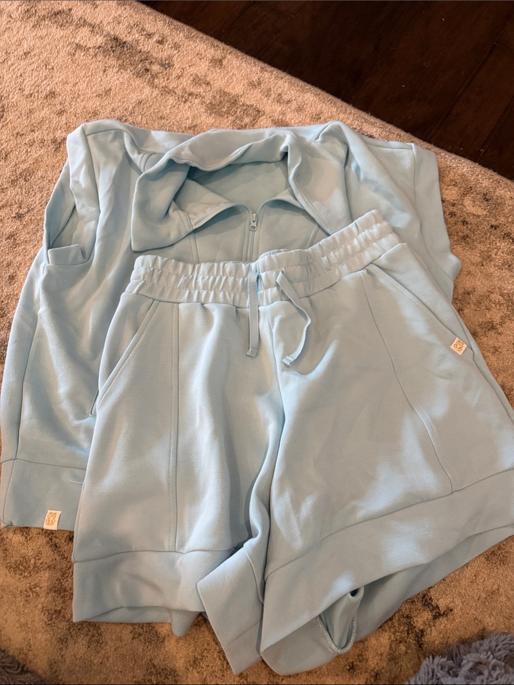 Simply Southern Light Blue Lounge Set